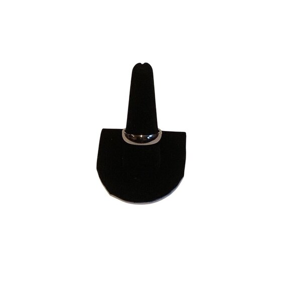 6mm Men’s Comfort Fit Titanium Ring Size 10 Sliver Tone - Picture 1 of 6